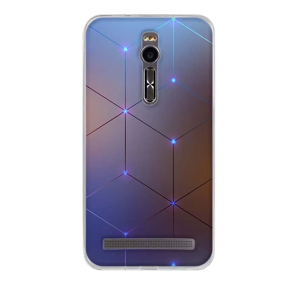 Thin 3D Case For Asus Zenfone 2 ZE551ML Phone Silicone Printing Cover Shell Coque | Мобильные телефоны и аксессуары