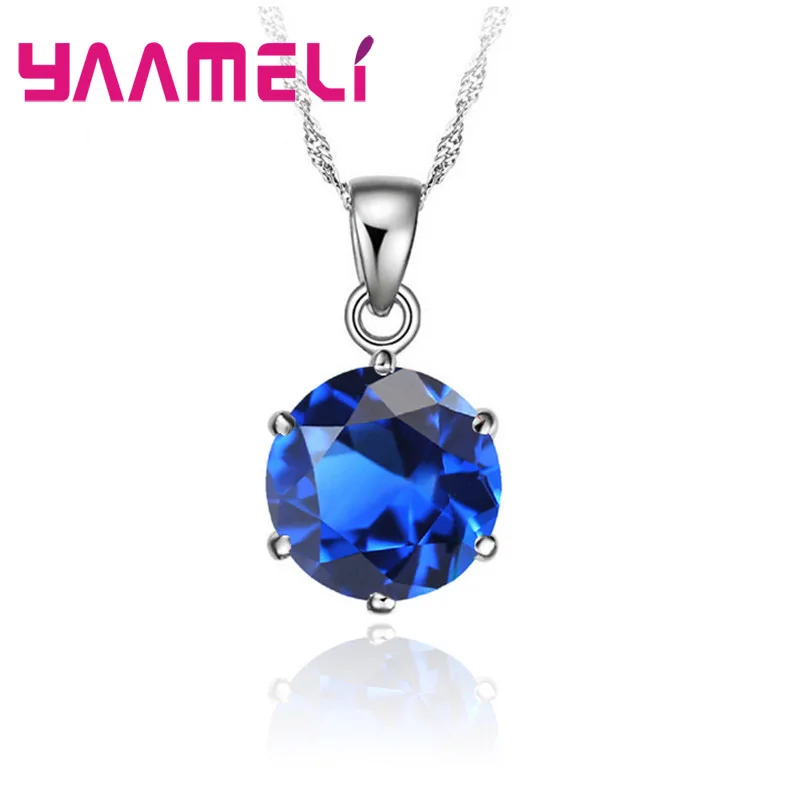 YAAMEL Заводская распродажа Настоящее серебро 925 пробы ожерелье для женщин новый