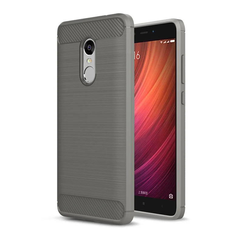 Мягкий чехол FRVSIMEM для Xiaomi Redmi Note 4 Pro Note4 чехлы из углеродного волокна 4X 64 ГБ