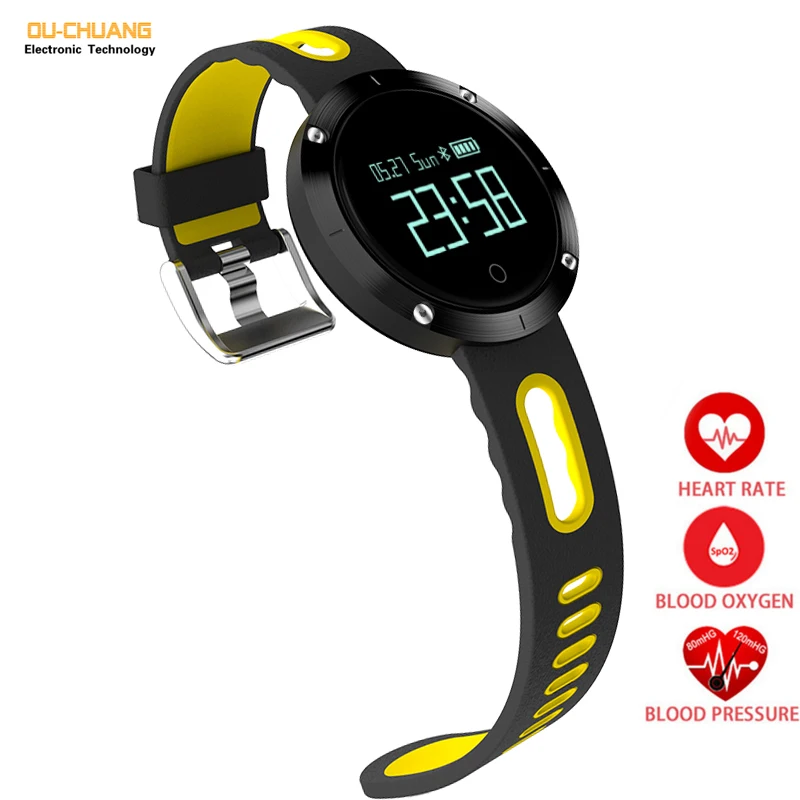 Heart Rate Blood pressure Sleep Monitor Healthy Smartwatch Fashion Sport Digital Smart Watches Pedometer Distance Calories Watch | Наручные