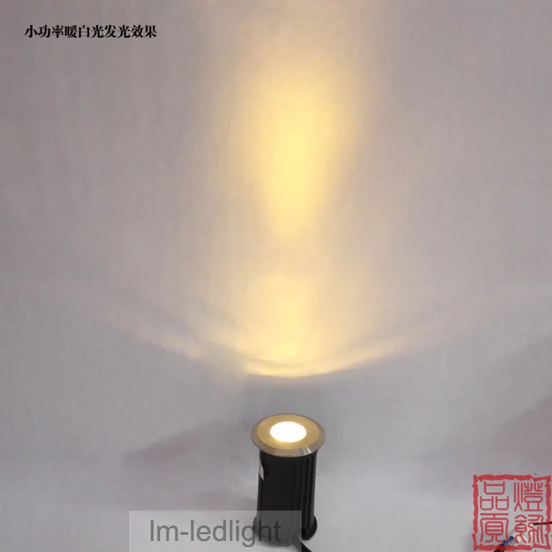 12V led шаг свет открытый dia42mm Bridgelux 45mil LED подземный белый синий розовый Пол точечное