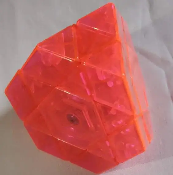 Даян драгоценного камня Cube I II III IV V VI VII VIII прозрачный красный кастрированный Даян 16-оси Шуан Fei Yan Cube/12-оси Bi yI Niao куб - Цвет: Gem Cube VIII RED