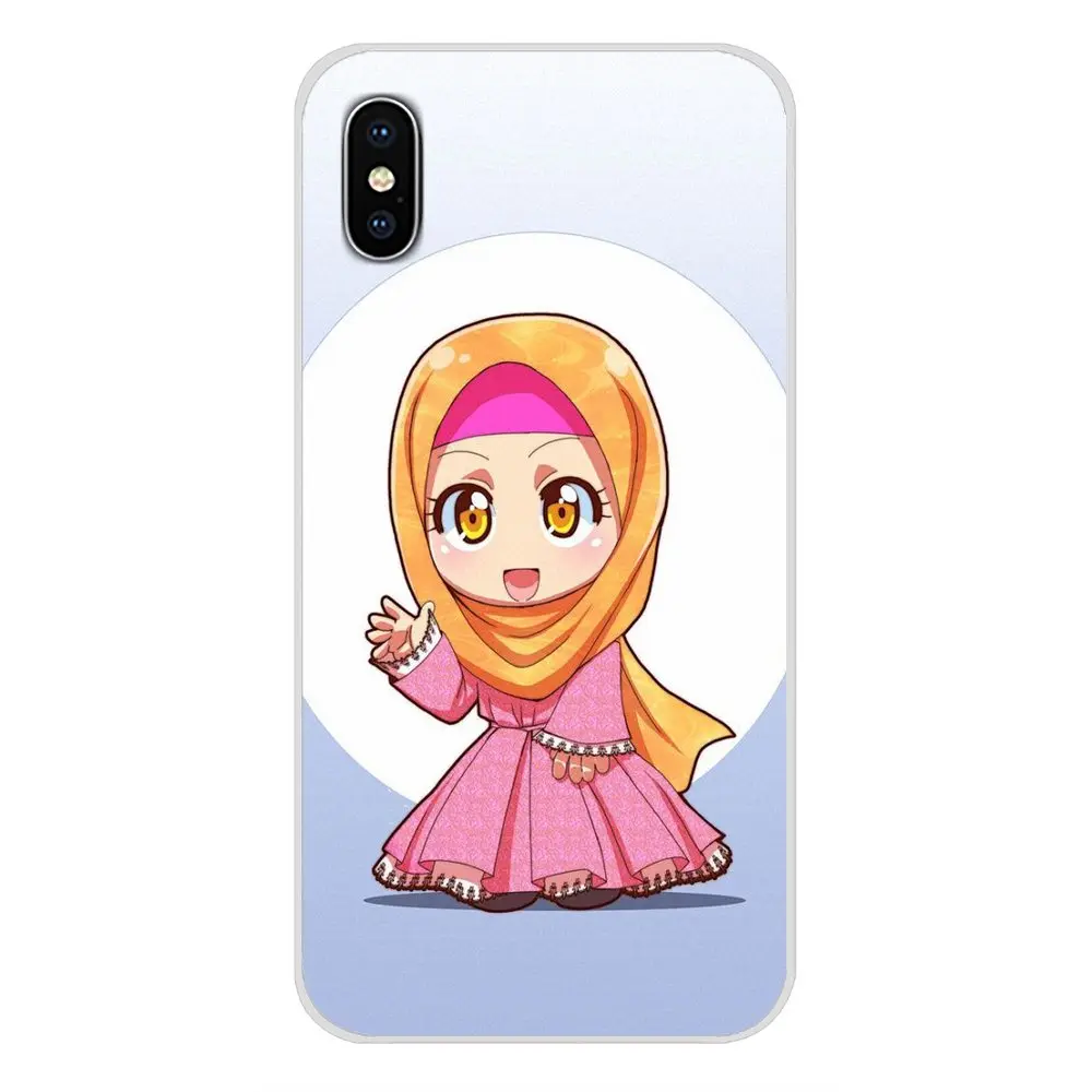 Мусульманские исламские глаза для девочек мягкие прозрачные чехлы Apple iPhone X XR XS MAX