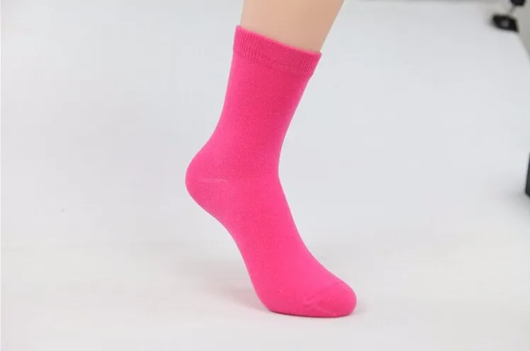 Calcetines deportivos de algod&oacute;n para ni&ntilde;os y ni&ntilde;as, medias de 1 a 9 a&ntilde;os, color caramelo, 5 pares/1 lote-3
