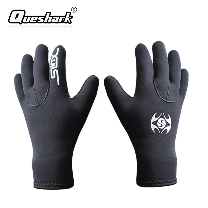 3 мм Неопреновые мужские и женские теплые перчатки для дайвинга виндсерфинга