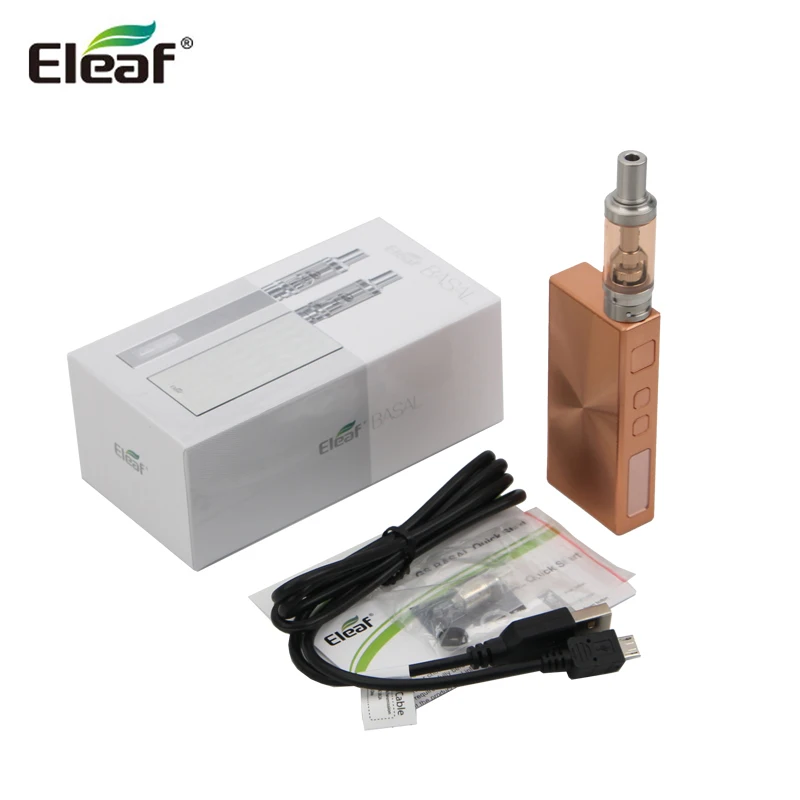 Оригинальный встроенный аккумулятор Eleaf базовый набор 1500 мАч с атомайзером GS BASAL 1