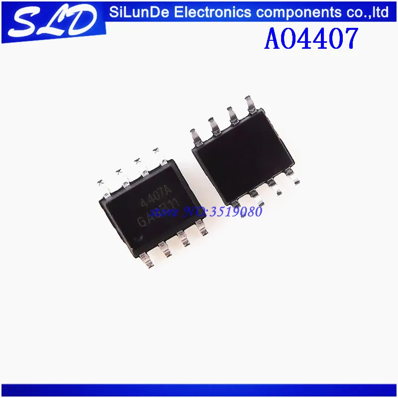 

Free Shipping 50pcs/lot AO4407A 4407A AO4407 4407 SOP8 IC Best quality in stock