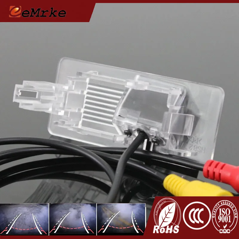 EEMRKE For Volkswagen VW Passat Altrack Touareg Touran Polo Dynamic Trajectory Parking Line Car Rearview Reversing Tracks Camera |