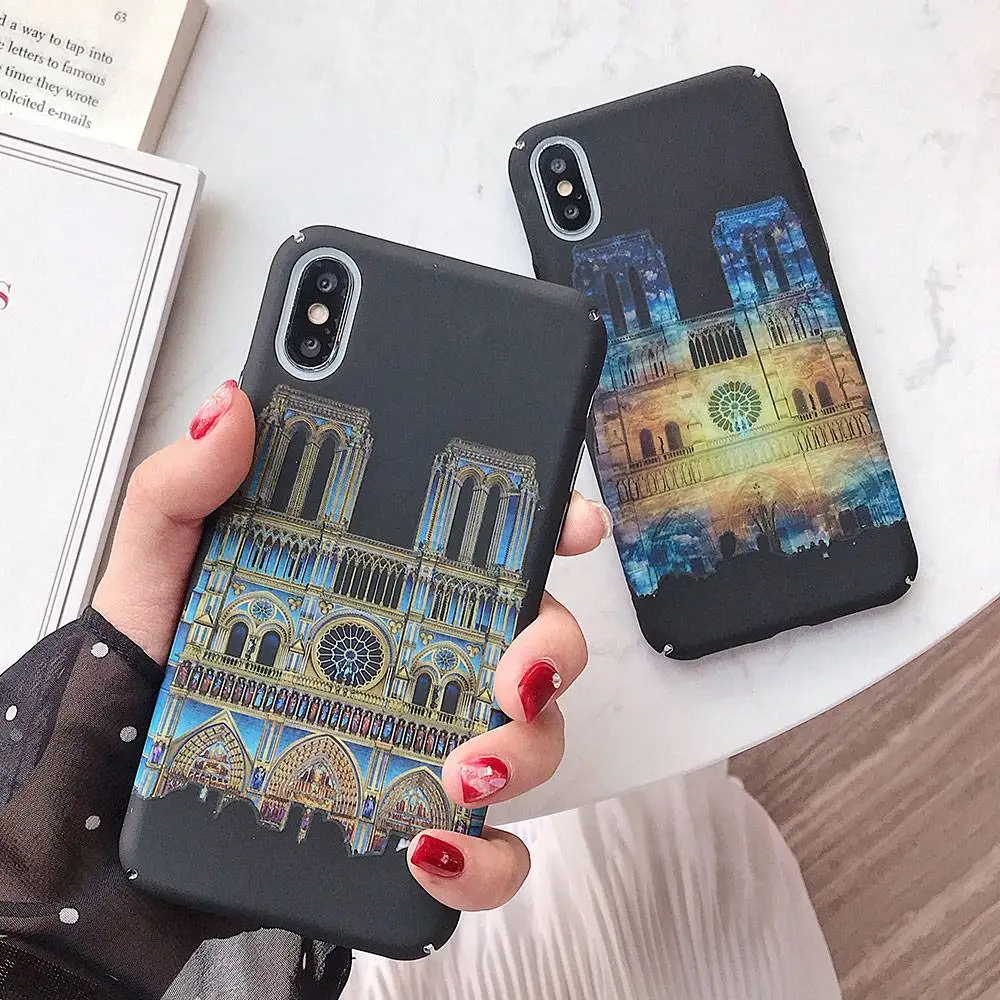 KISSCASE Literary retro Paris Phone Case For Huawei P30 P20 Lite Pro Mate 20 Luminous Hard PC Cases Honor 10 9 |