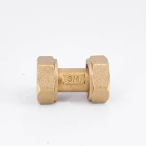 Латунный Соединительный штуцер для труб с внутренней резьбой BSP 34 дюйма, для воды, газа, масла, для счетчика воды