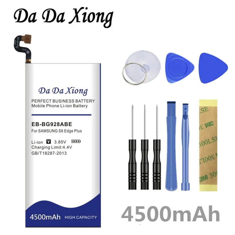 Аккумулятор Da Xiong 4500 мА/ч EB BG928ABE батарея для Samsung GALAXY S6 edge Plus G928T G928V G928S G9280 G928F G928A G928P