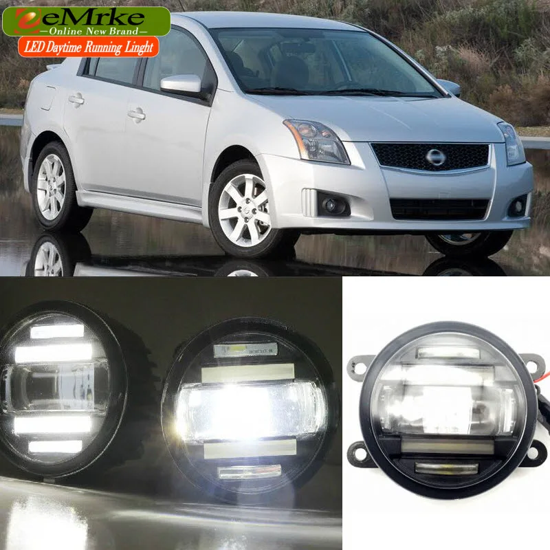 Стайлинг автомобиля EEMRKE для Nissan Sentra B16 2006 2012 2 в 1 задние линзы противотуманные