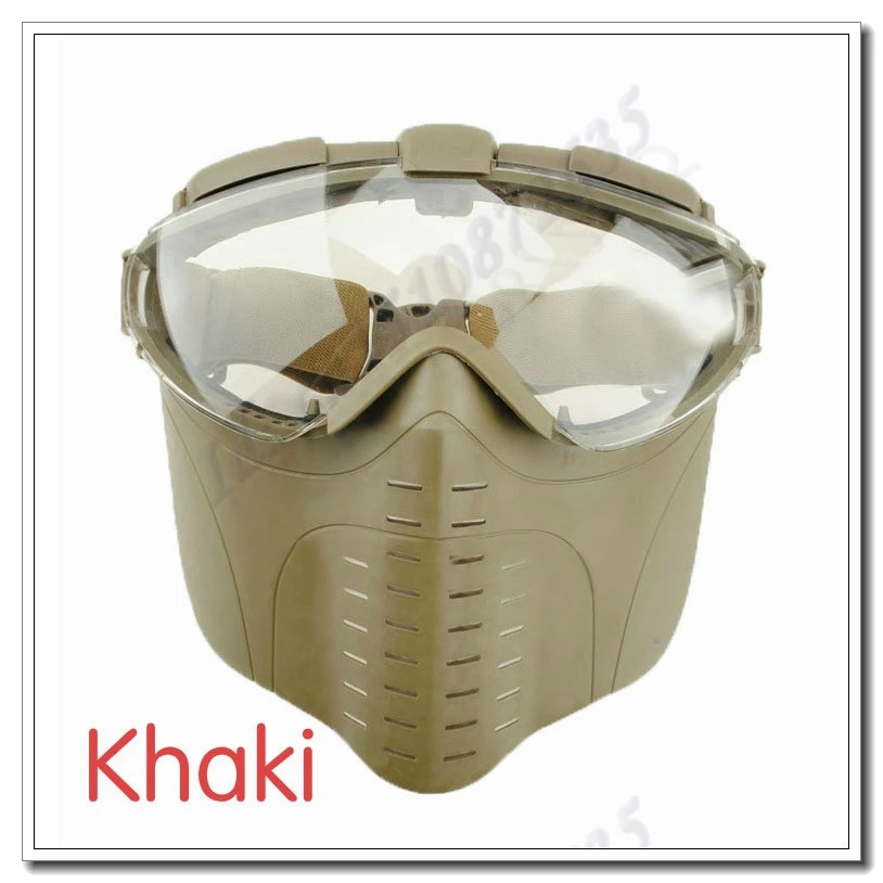 Tactical/military/game/fan mask ventilation with anti-fog and UV400 coating lens goggle outdoor activities free shipping | Безопасность