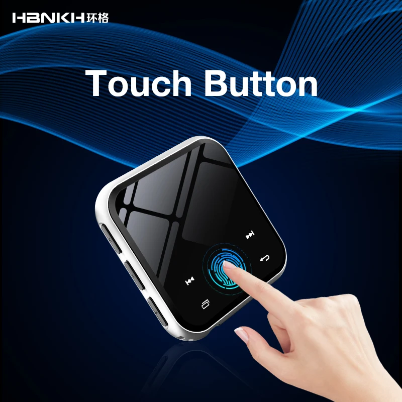 HBNKH R320 1,8 дюймов сенсорный экран MP3-плеер Bluetooth FM радио Запись Mp3 музыкальный плеер Hifi 8G электронная книга Встроенный динамик электронная книга