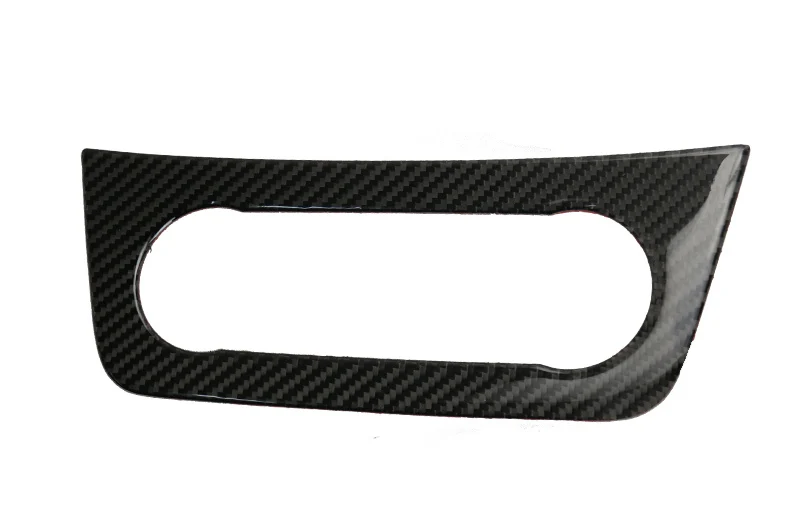 Carbon fiber Автомобильный Стайлинг, углеродное волокно, кондиционер, CD панель, чехлы, наклейки для Mercedes Benz ML X166 GLE Coupe C292 GLS, авто аксессуары - Название цвета: Carbon fiber