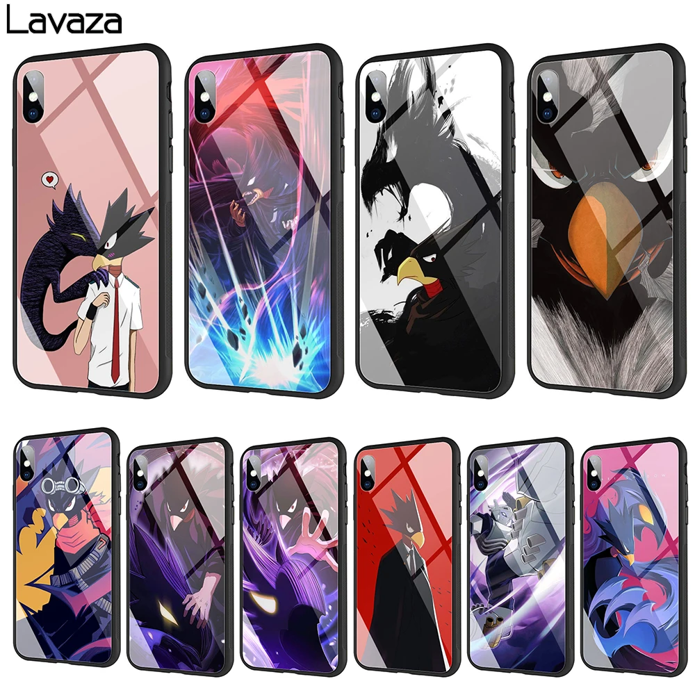 Чехол Lavaza из ТПУ с рисунком героев Академии токоями и аниме для iPhone XS Max XR X 8 7 6 6S Plus