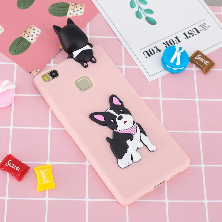 Huawei P9 Lite чехол силиконовый huawei P9 Lite Защитный Мягкий чехол для телефона huawei P9lite задняя крышка 3D милый мультфильм ТПУ Fundas Capa