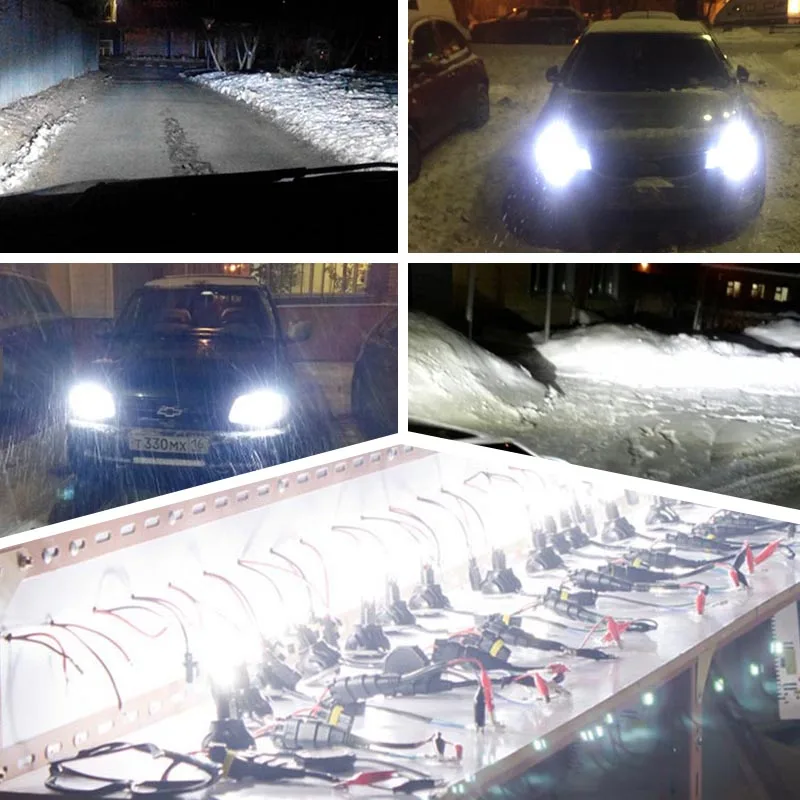Digitalboy LED Headlight 9005 Bulbs 60W 6000LM Auto HB3 Headlamp Conversion Kit 6000K All In One Automobile Car Lights | Автомобили и