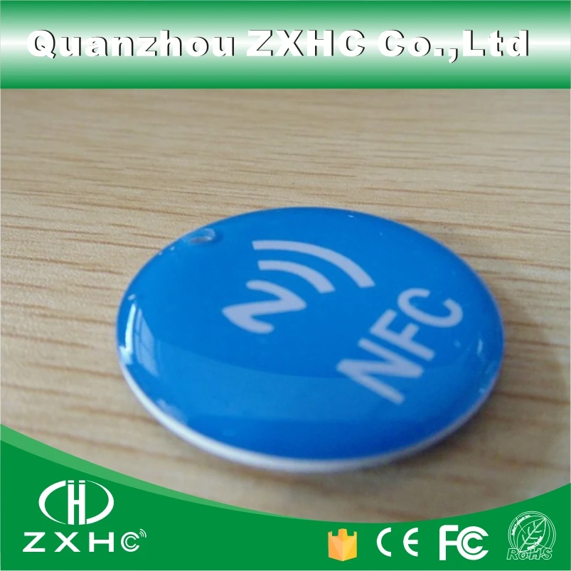 (10 шт.) 100% новый Водонепроницаемый бирка NFC из эпоксидной смолы маленького размера