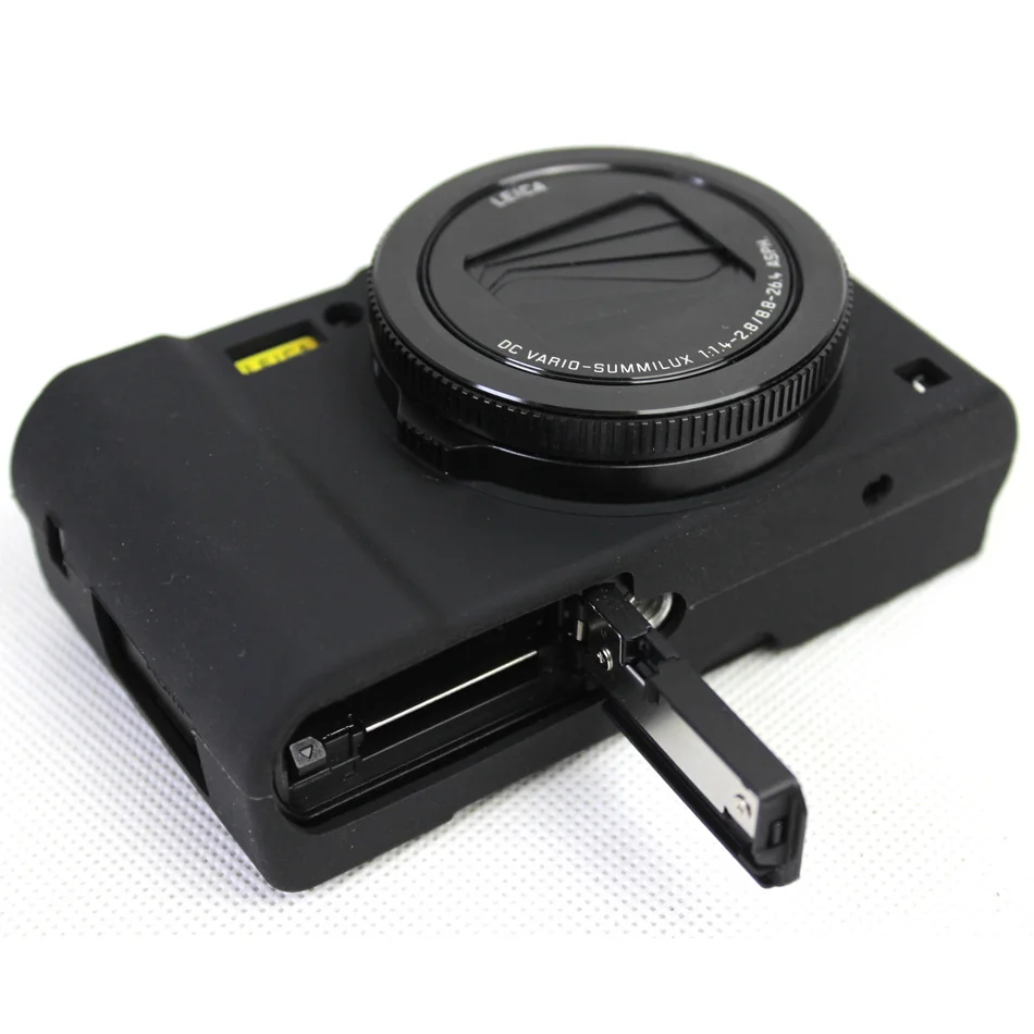 Мягкий силиконовый резиновый защитный корпус для камеры чехол Panasonic Lumix LX10 сумка