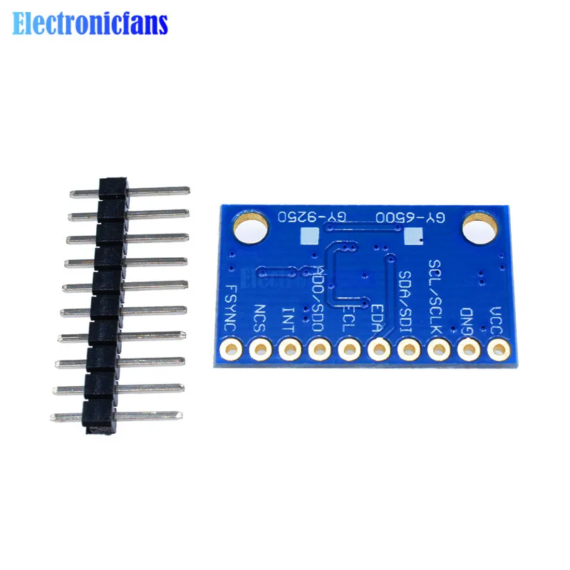 Комплект SPI IIC/I2C 1 комплект MPU 9250 9 осей отношение гироскоп акселератор магнитометр