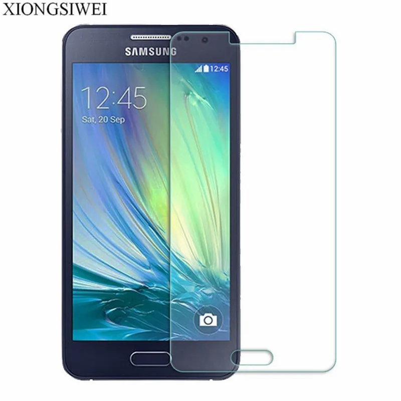 Защитное стекло для экрана Samsung Galaxy A3 закаленное A300 2015 пленка | Мобильные телефоны