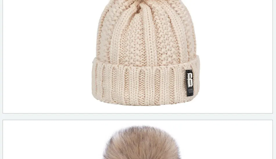 Boomove Мода г. зимние Для женщин шляпа Пипидастр Skullies шапочки зимние модные хлопковые вязаная шапка Шарм Для женщин мягкие шапочки шапки