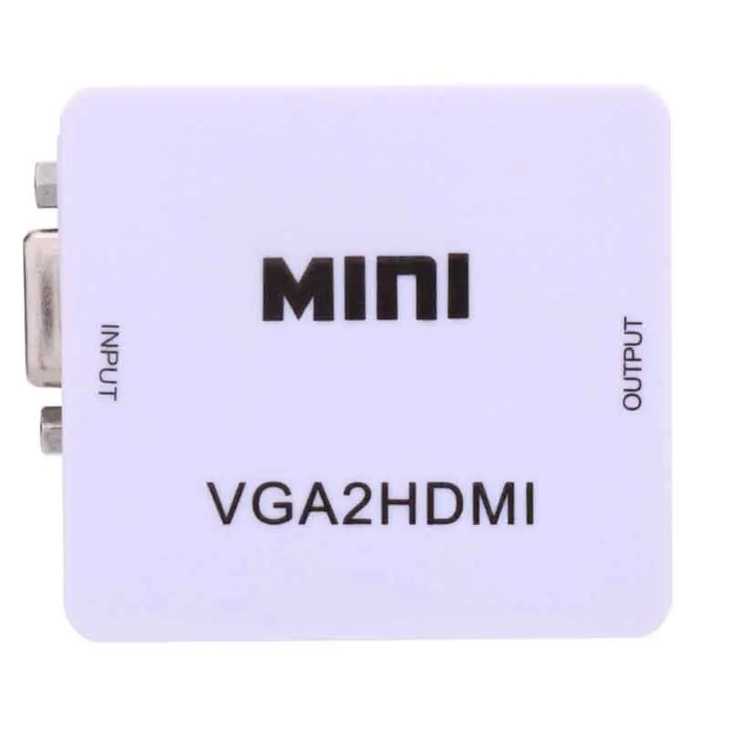 Мини бокс HD конвертер видео AV к HDMI av vga VGA адаптер 1080P|Кабели HDMI| |