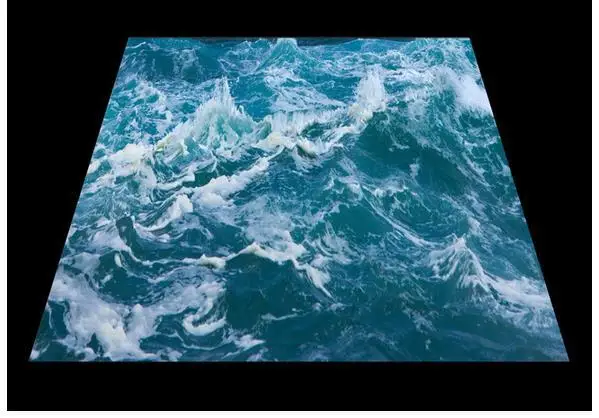 Custom photo floor wallpaper 3D stereoscopic Seawater spray 3d mural PVC self-adhesion wallpaer 20156959 | Обустройство дома
