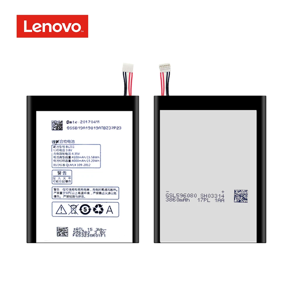 Оригинальный аккумулятор BL211 для Lenovo P780 новая запасная аккумуляторная батарея