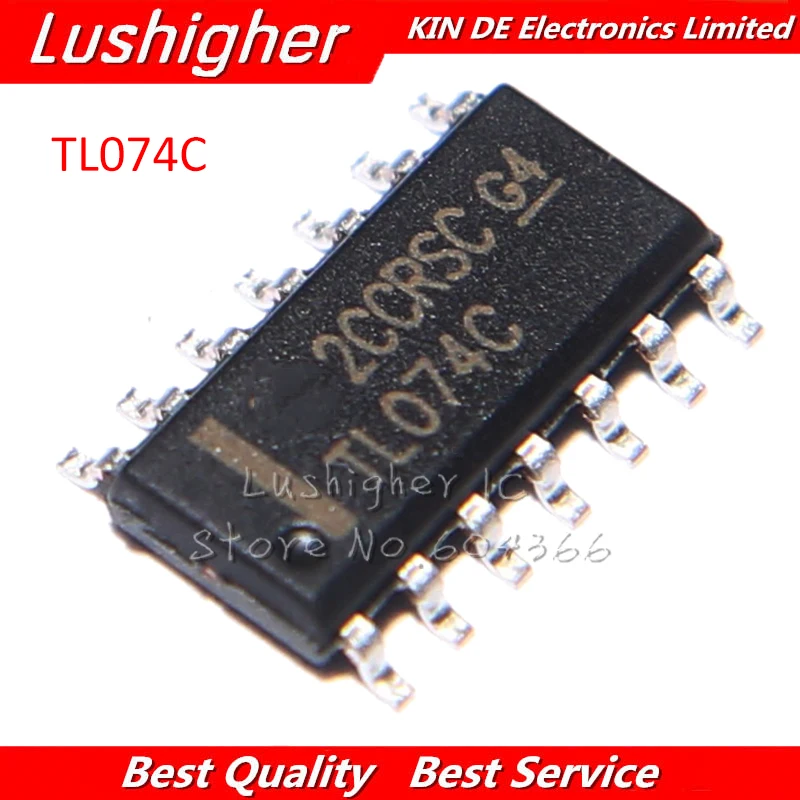 

10 шт. TL074CD SOP TL074 SOP14 SMD TL074CDT новый оригинальный