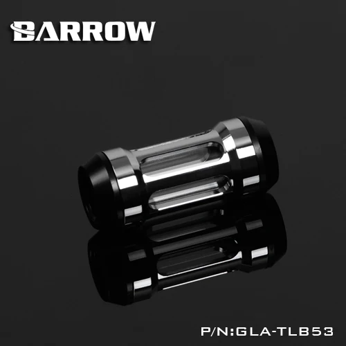 Black Курган яркое серебро G1/" фильтр для воды водяная арматура для систем охлаждения Избегайте охлаждения жидкости блокируется белый, черный, серебристый GLA-TLB53 - Цвет лезвия: Black