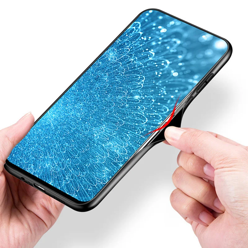 Чехол для телефона vivo V15 V1831T ретро мультяшный чехол из закаленного стекла V 15