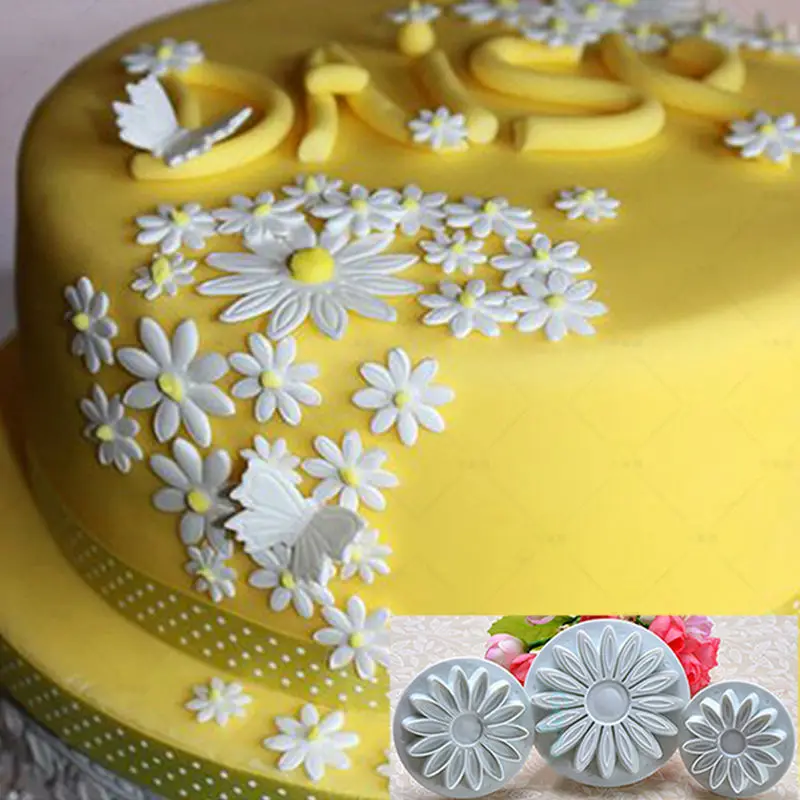 Бесплатный трафарет для вырезания лепестков и помадки 3 шт./компл. инструмент