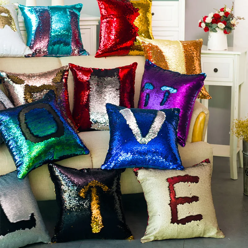 Чехол с блестками и стразами|cushion cover home decor|cushion coverdecorative cushion covers |