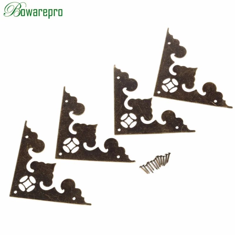 Bowarepro 58 мм античный угловой кронштейн шкатулка для ювелирных изделий