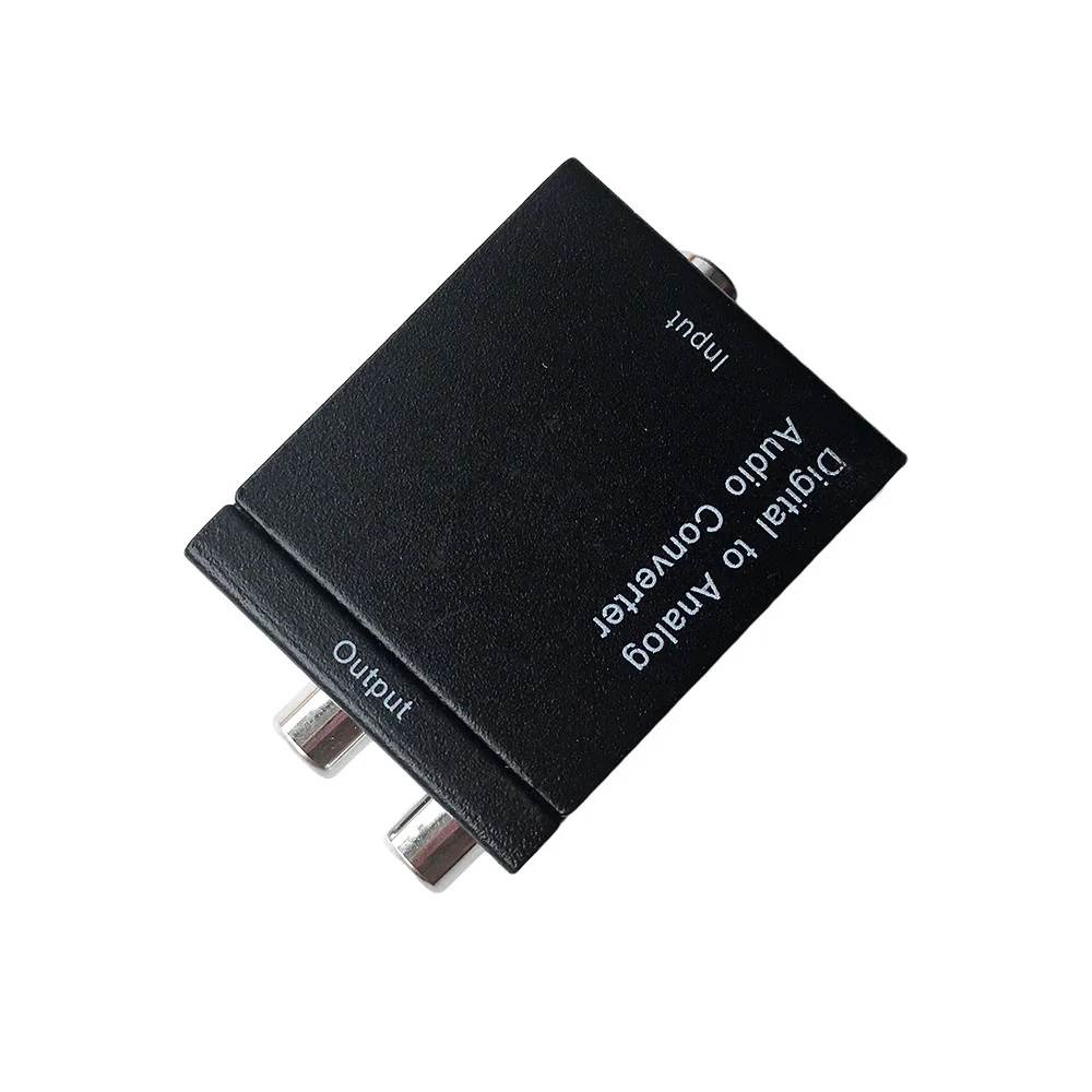 RCA L/R Digital to Analog Audio Converter Fiber Optical Coaxial Signal SPDIF Decoder DAC Amplifier | Электронные компоненты и