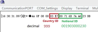 134,2 кГц встроенный модуль считывателя ISO11784/ISO11785 Ушная бирка Reader модуль 5V ttl Ardunio 16HEX эшайи