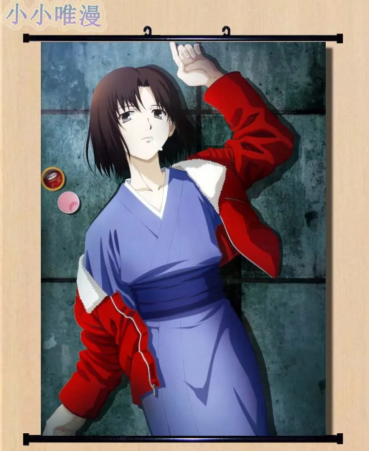 Декоративные аниме картины japanac Kara no Kyoukai The Garden of Sinners рёшиги и Aozaki Touko домашний