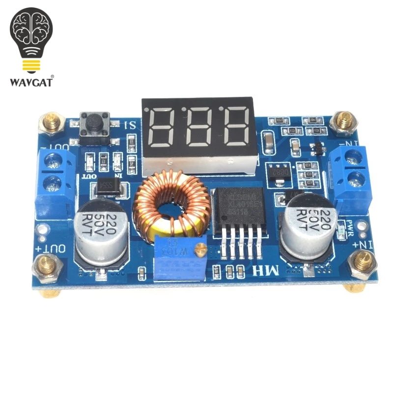5PCS5A75WXL4015 Регулируемый понижающий модуль 4 0 38 в для источника питания 1 25 36 в|dc-dc