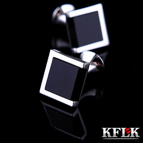 KFLK Роскошные горячий рубашку запонки для мужских рубашек и бутона de манжетой