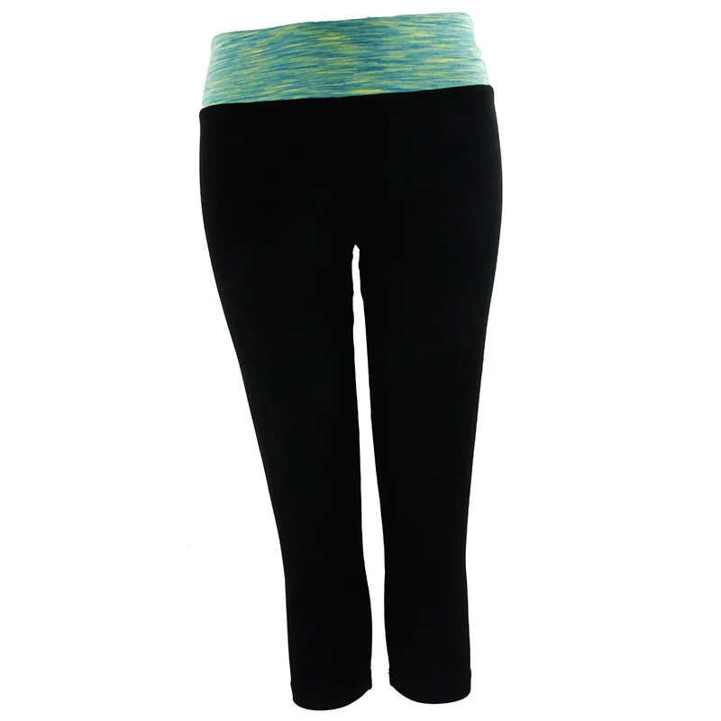 Женские эластичные леггинсы для бодибилдинга с эластичным поясом