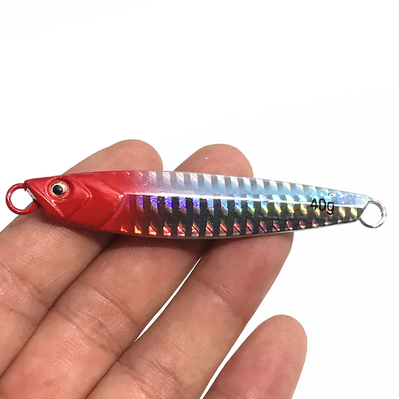 Искусственная металлическая приманка 1 шт. см 40 г рыболовная ложка Пресноводная