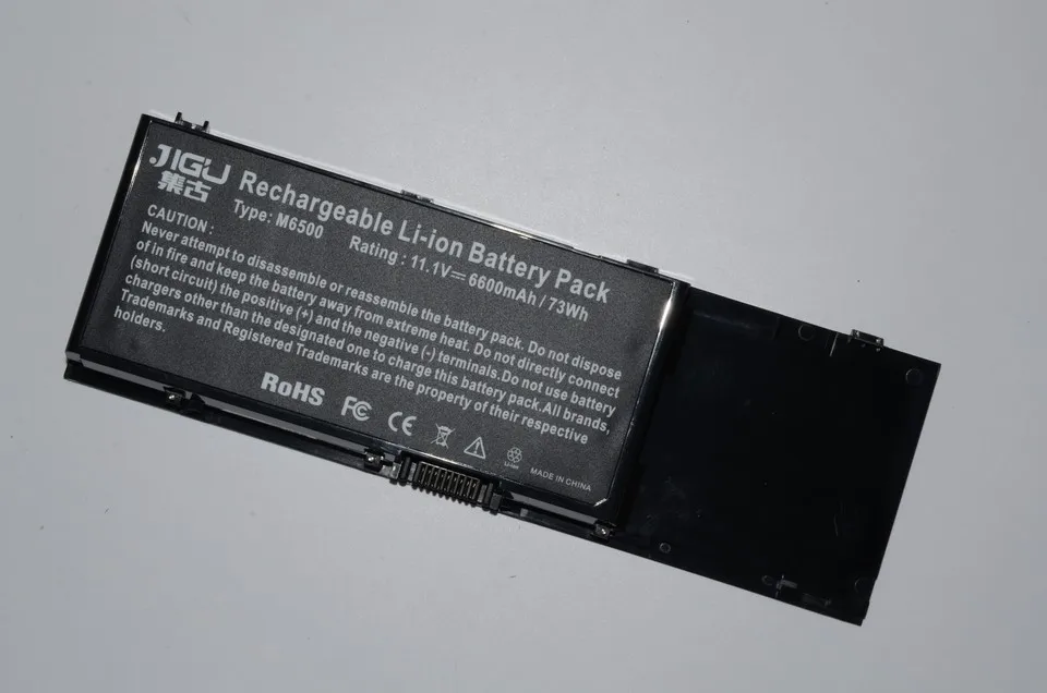 JIGU 9 ячеек ноутбук Батарея 312-0873 C565C KR854 8M039 DW842 для DELL Precision M6400 M6500