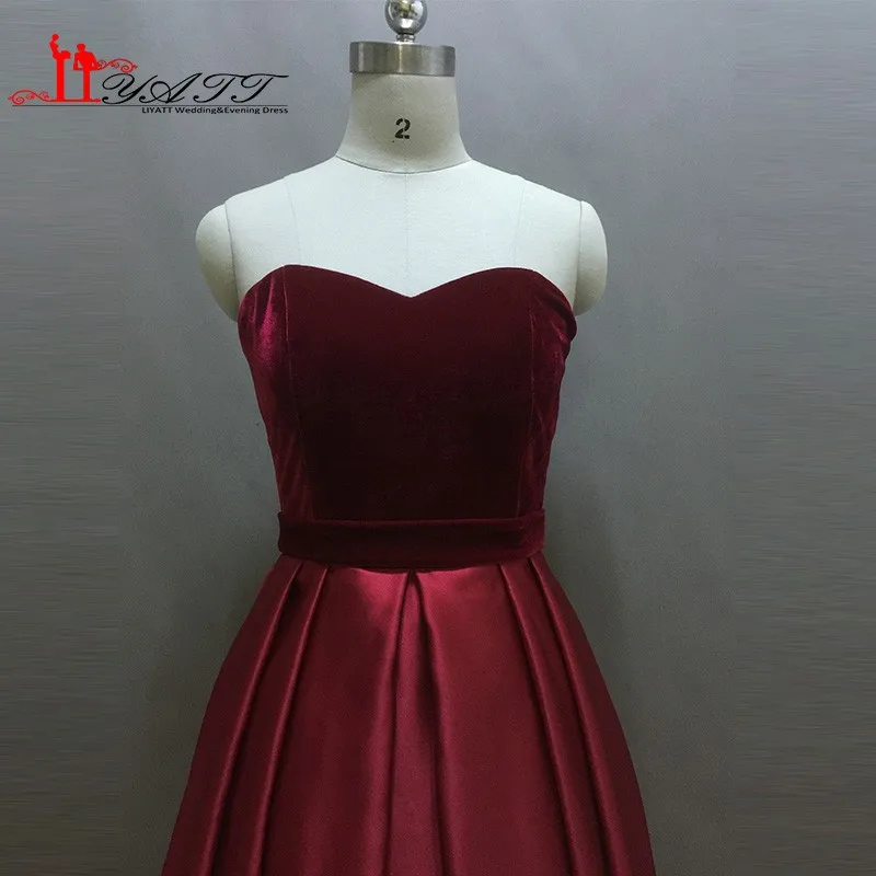 2017 вечернее платье для выпускного вечера реальное изображение бордовый лиф