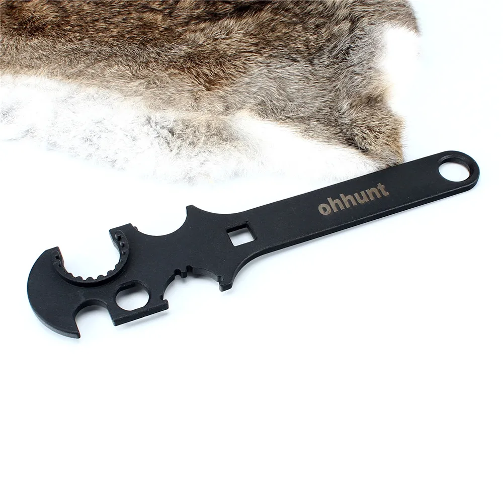 

Gunsmith Armorer's All In One Heavy Duty .223 5.56 Stock Combo Wrench Tool for AR15 M4 Rifle Hunting Trail Gun Accessories