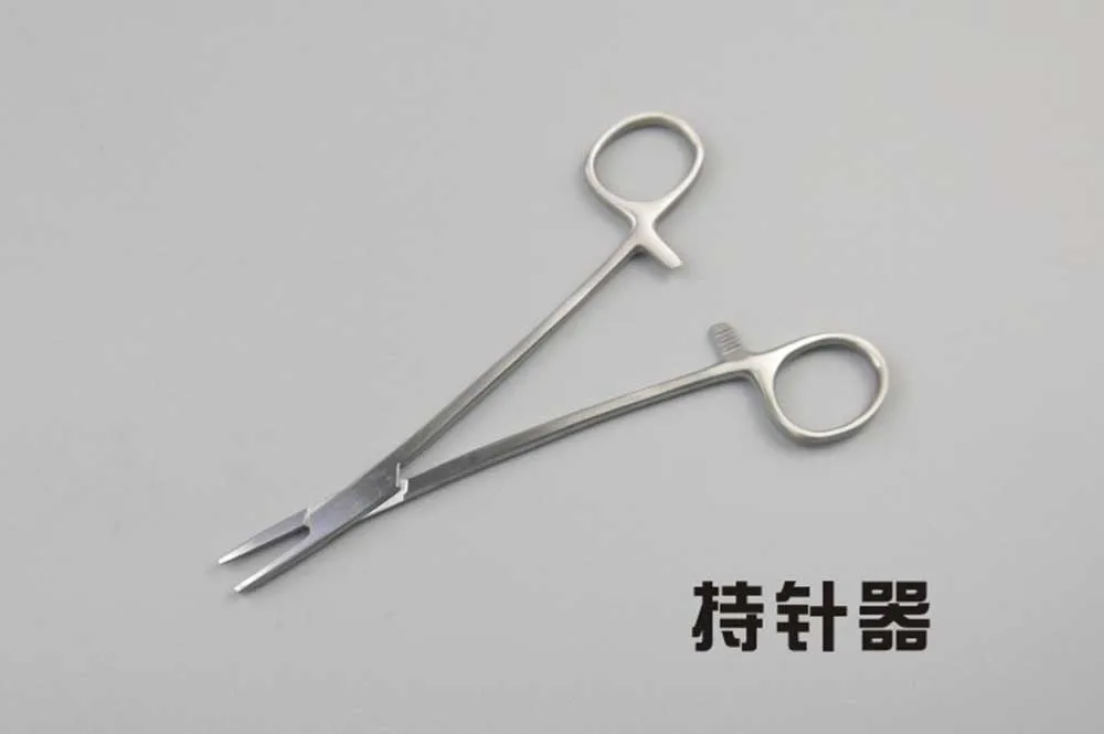 Нержавеющая сталь хирургические шовные инструменты Debridement костюм наборы операций набор тренировочных инструментов для медицинских/студентов