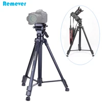 professional tripod with 360 degree rotating liquid head gimbal stands holder for sony canon nikon dslr cameras for photography