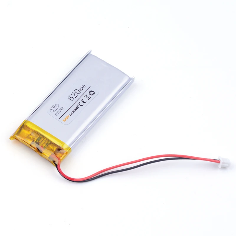 602248 3 7 V 620mAh литий полимерный ионный аккумулятор для Mp3 mp4 DVR камеры телефона GPS PSP