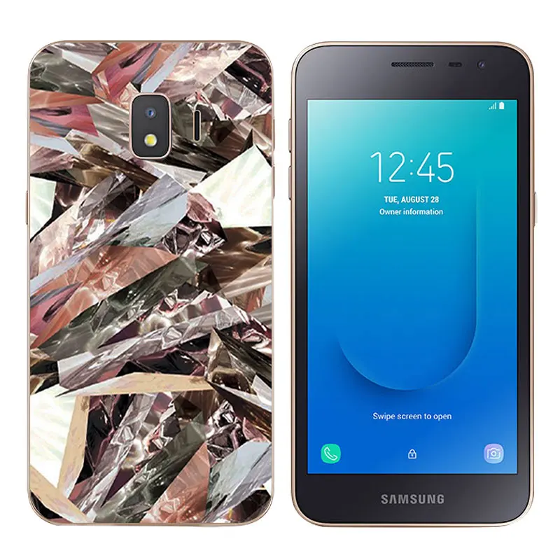 Ультратонкий Модный чехол для телефона Galaxy J2 Core 5 "для Samsung SM-J260F прозрачный